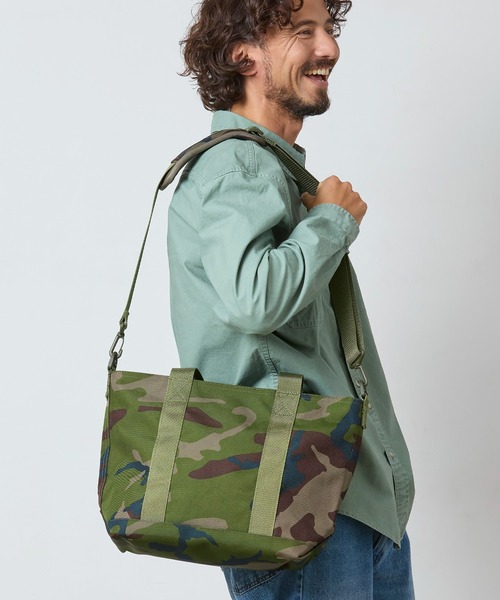 ハンターズ・トート・バッグ、ジップ・トップ ショルダー・ストラップ