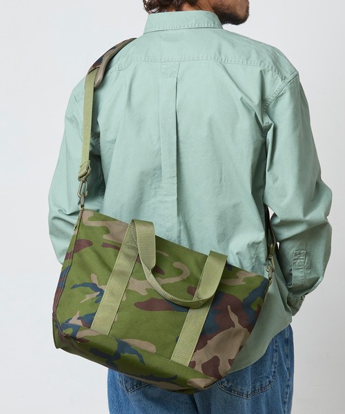 ハンターズ・トート・バッグ、ジップ・トップ ショルダー・ストラップ