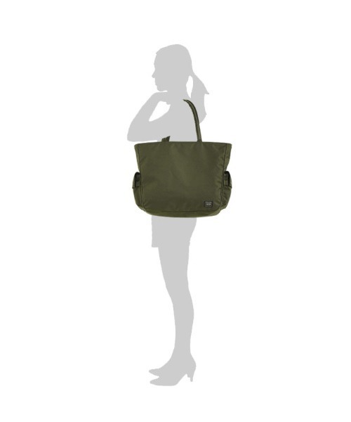 PORTER(ポーター)の「PORTER / PORTER UNIT 2WAY TOTE BAG(トートバッグ・メンズ・ブラック/グリーン/ネイビー・FREE)」の6枚目の写真
