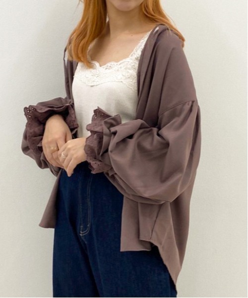 apres jour(アプレジュール)の「ラテカラーたぽっと袖ボリュームブラウス【ZOZOTOWN限定アイテム】【8AP】(シャツ/ブラウス・レディース・ベージュ/その他/モカ/ライトベージュ・フリー)」の13枚目の写真