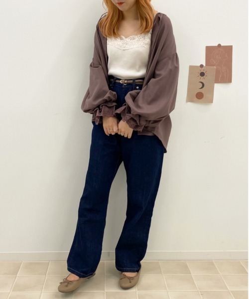 apres jour(アプレジュール)の「ラテカラーたぽっと袖ボリュームブラウス【ZOZOTOWN限定アイテム】【8AP】(シャツ/ブラウス・レディース・ベージュ/その他/モカ/ライトベージュ・フリー)」の11枚目の写真