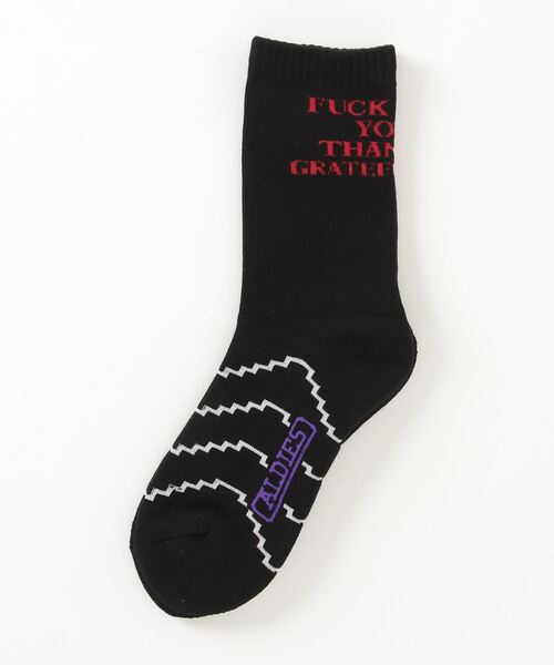 ALDIES(アールディーズ)の「Thank You Sox / サンキューソックス(ソックス/靴下・メンズ・ブルー/ホワイト/ブラウン/ブラック・WOMENS/MENS)」の7枚目の写真
