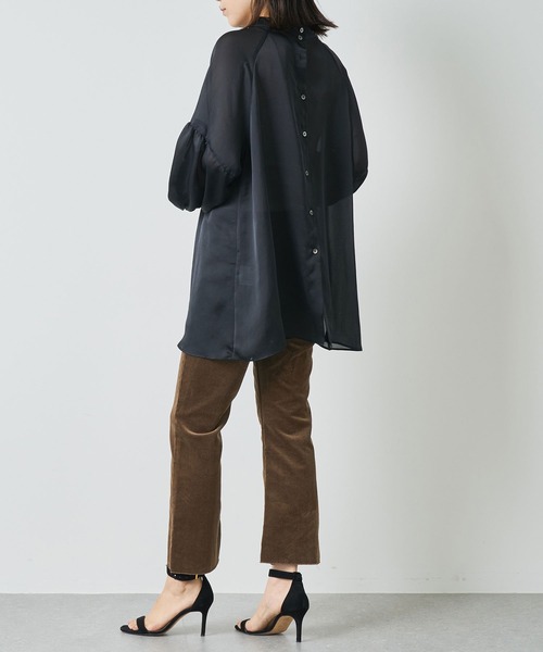 Whim Gazette(ウィムガゼット)の「ストレッチコールパンツ(その他パンツ・レディース・ブラウン/オフホワイト・38/36)」の22枚目の写真