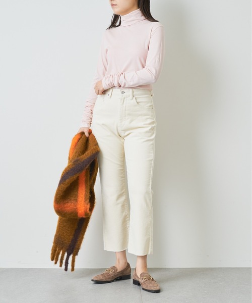 Whim Gazette(ウィムガゼット)の「ストレッチコールパンツ(その他パンツ・レディース・ブラウン/オフホワイト・38/36)」の11枚目の写真