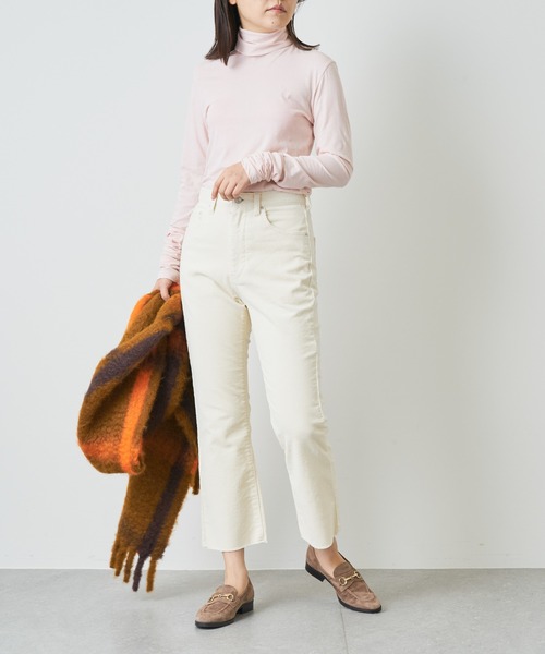 Whim Gazette(ウィムガゼット)の「ストレッチコールパンツ(その他パンツ・レディース・ブラウン/オフホワイト・38/36)」の20枚目の写真