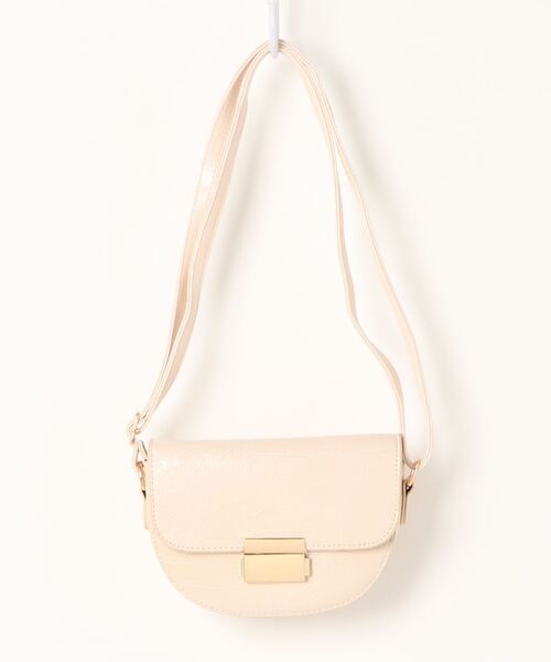 Bou Jeloud(ブージュルード)の「コンパクトミニショルダーバッグ(ショルダーバッグ・レディース・ブラック/ラベンダー/ホワイト系その他・FREE)」の9枚目の写真