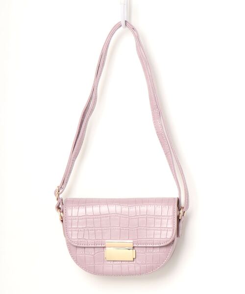 Bou Jeloud(ブージュルード)の「コンパクトミニショルダーバッグ(ショルダーバッグ・レディース・ブラック/ラベンダー/ホワイト系その他・FREE)」の11枚目の写真