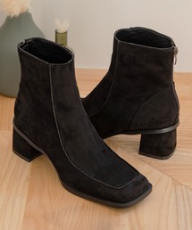 ラインスクエアアンクルブーツ