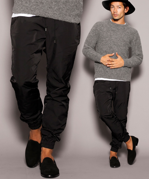 BEAUTY&YOUTH UNITED ARROWS（ビューティーアンドユースユナイテッドアローズ）の「BY シャーリング イージー パンツ ◆（その他パンツ・メンズ・ブラック/ネイビー・MEDIUM/LARGE/X-LARGE/SMALL）」の2枚目の写真