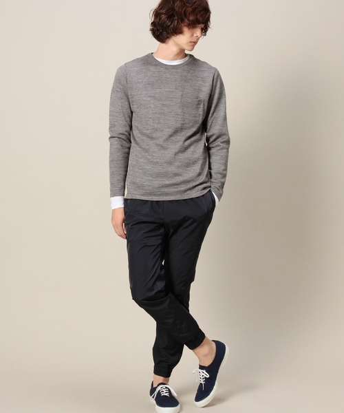 BEAUTY&YOUTH UNITED ARROWS（ビューティーアンドユースユナイテッドアローズ）の「BY シャーリング イージー パンツ ◆（その他パンツ・メンズ・ブラック/ネイビー・MEDIUM/LARGE/X-LARGE/SMALL）」の12枚目の写真