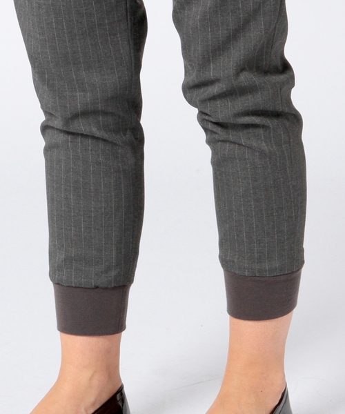 Another Edition（アナザーエディション）の「ピンストライプイージーパンツⅡ/ AE PIN ST  EASY PT　Ⅱ（その他パンツ・レディース・グレー/ネイビー・SMALL/MEDIUM）」の10枚目の写真