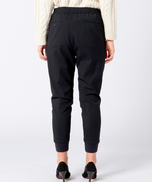 Another Edition（アナザーエディション）の「ピンストライプイージーパンツⅡ/ AE PIN ST  EASY PT　Ⅱ（その他パンツ・レディース・グレー/ネイビー・SMALL/MEDIUM）」の12枚目の写真