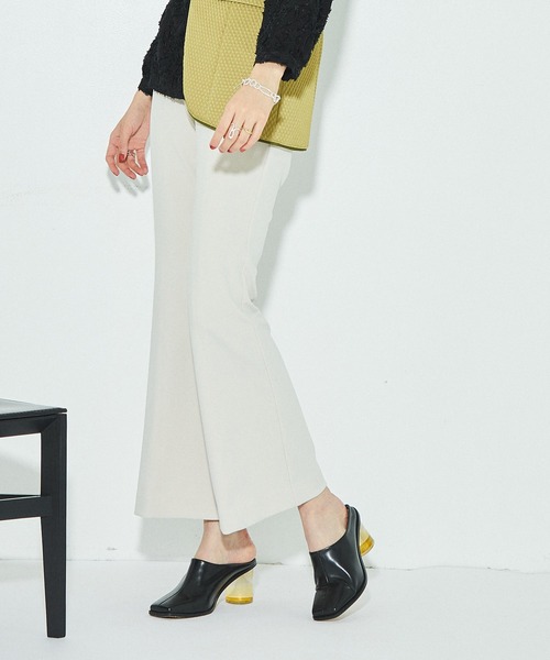 PUBLIC TOKYO（パブリックトウキョウ）の「イージータイトフレアパンツ（その他パンツ・レディース・イエロー/オレンジ/ナチュラル・1/2）」の14枚目の写真