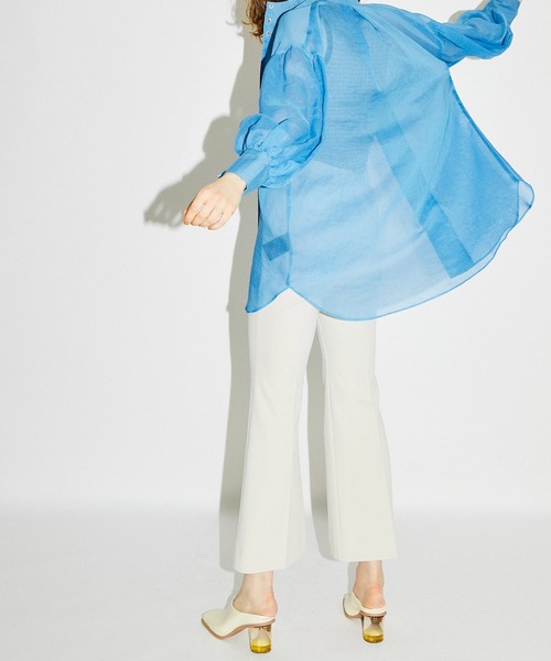 PUBLIC TOKYO（パブリックトウキョウ）の「イージータイトフレアパンツ（その他パンツ・レディース・イエロー/オレンジ/ナチュラル・1/2）」の18枚目の写真