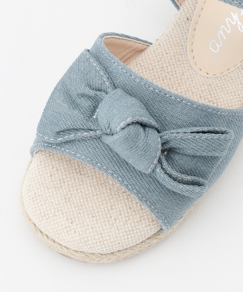 ANY(エニィ)の「デニムリボンサンダル(その他シューズ・キッズ・ブラック系/サックスブルー系・17/21/20/18/19/22/16)」の5枚目の写真