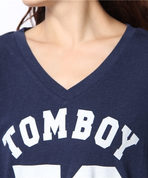 Heather（ヘザー）の「ナンバリングカットソー長袖  554893（Tシャツ/カットソー・レディース・アイボリー/ネイビー/イエロー系その他・FREE）」の8枚目の写真