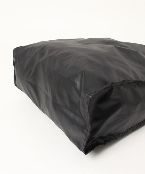 MONSIEUR NICOLE（ムッシュニコル）の「リップストップサスティナブルバッグ（エコバッグ/サブバッグ・メンズ・ネイビー/ブラック/その他1・FREE）」の6枚目の写真