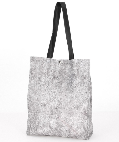 MONSIEUR NICOLE（ムッシュニコル）の「リップストップサスティナブルバッグ（エコバッグ/サブバッグ・メンズ・ネイビー/ブラック/その他1・FREE）」の3枚目の写真