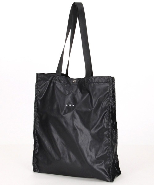 MONSIEUR NICOLE（ムッシュニコル）の「リップストップサスティナブルバッグ（エコバッグ/サブバッグ・メンズ・ネイビー/ブラック/その他1・FREE）」の2枚目の写真