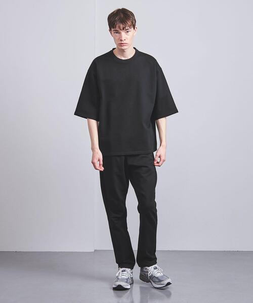 VALET/バレット（バレット）の「＜VALET(バレット）＞ オーバーサイズ スウェット Tシャツ（Tシャツ/カットソー・メンズ・オリーブ/ブラック・LARGE/MEDIUM）」の7枚目の写真