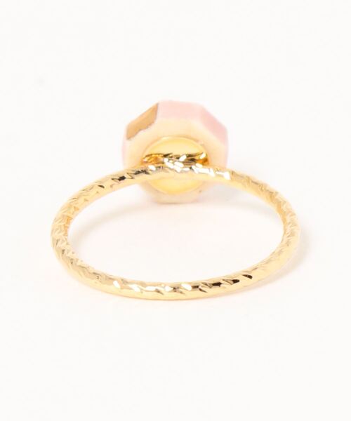 tone(トーン)の「【IRODORI】小さなjewel cut の指輪(ピンク)(リング・レディース・ピンク・#9)」の2枚目の写真