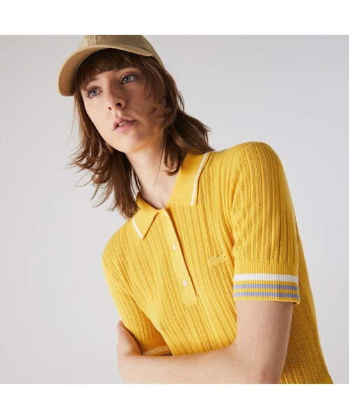 『ラコステ』フレアプリーツスカートポロドレス セール 30%OFF】ラコステ LACOSTE 【EC限定】フレアプリーツ