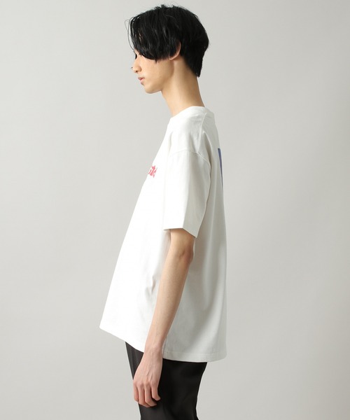 PBLIM（ページボーイリム）の「【PAGEBOYLIM】サウナボーイコラボフロアガリT（Tシャツ/カットソー・レディース・オフホワイト/サックスブルー・MEDIUM/LARGE）」の19枚目の写真