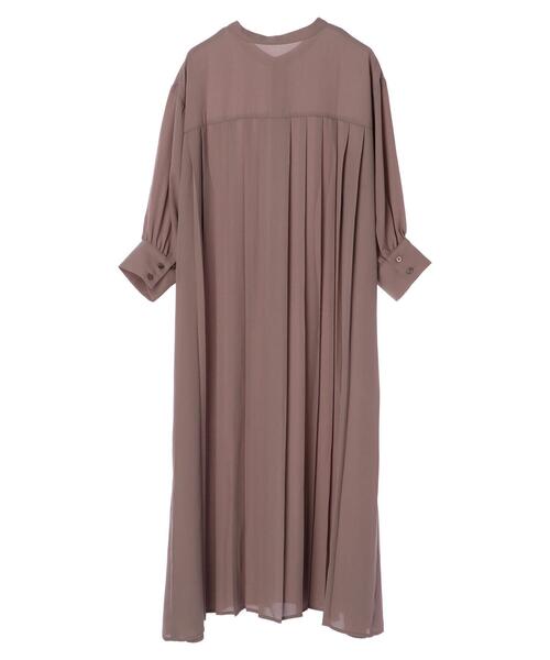 earth music&ecology(アースミュージックアンドエコロジー)の「バックプリーツワンピース *(ワンピース・レディース・ミント/モカ/その他8・FREE)」の10枚目の写真