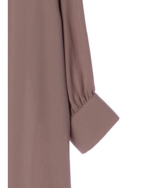 earth music&ecology(アースミュージックアンドエコロジー)の「バックプリーツワンピース *(ワンピース・レディース・ミント/モカ/その他8・FREE)」の8枚目の写真