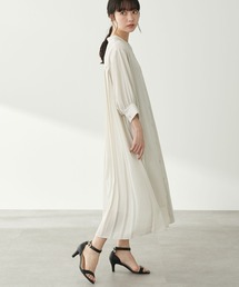 earth music&ecology | バックプリーツワンピース ＊(ワンピース)