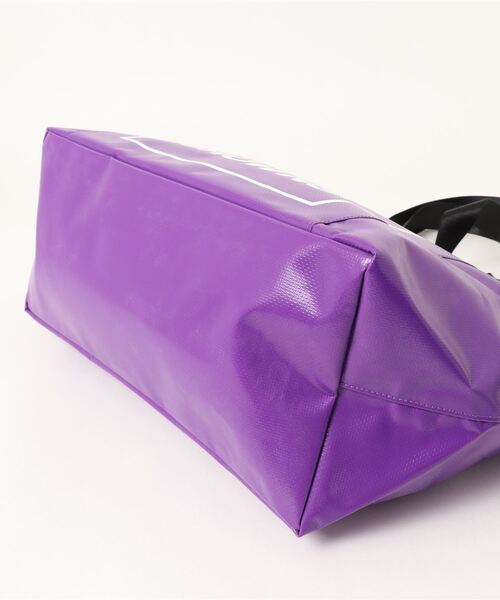 Rodeo Crowns（ロデオクラウンズ）の「【RODEO CROWNS/ロデオクラウンズ】 TARPAULIN TOTE（トートバッグ・レディース・パープル/オレンジ・FREE）」の3枚目の写真