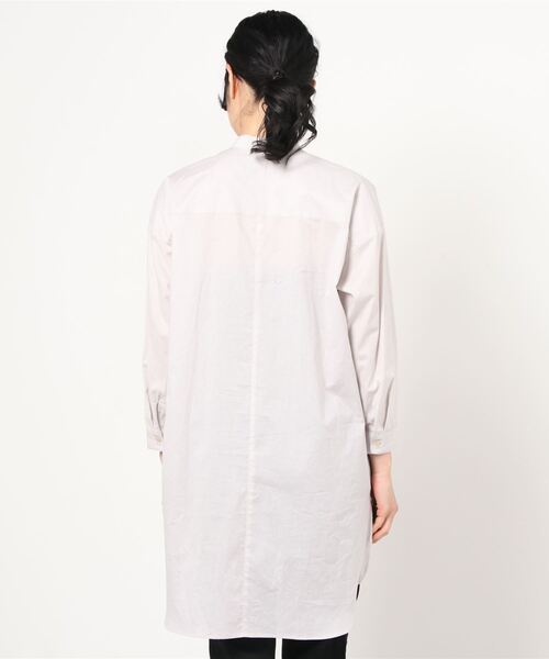 SHIPS Days（シップスデイズ）の「S&D:S/C EMB TUNIC SHT（シャツ/ブラウス・レディース・ベージュ/ホワイト・ONE SIZE）」の3枚目の写真