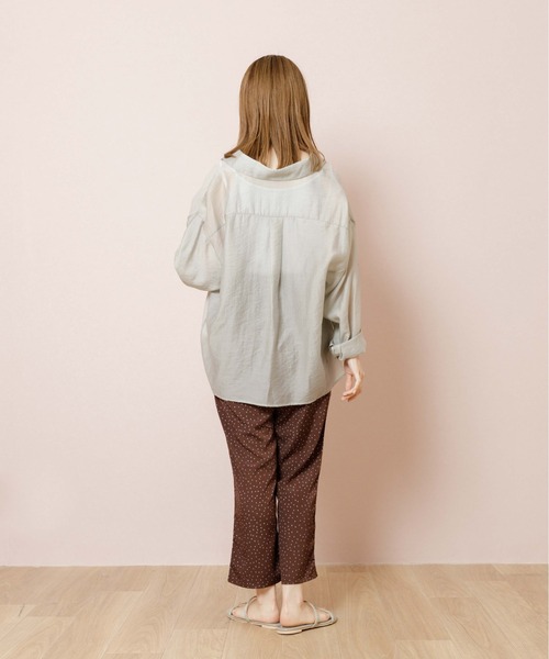 flower（フラワー）の「クラシックドットパンツ（その他パンツ・レディース・アイボリー/ブラウン・FREE）」の17枚目の写真