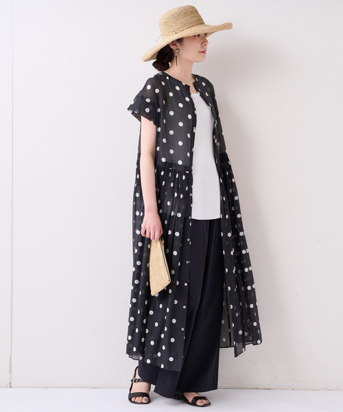 BEARDSLEY（ビアズリー）の「マジョリカプリーツワンピース（ワンピース・レディース・ブラック・FREE）」の10枚目の写真