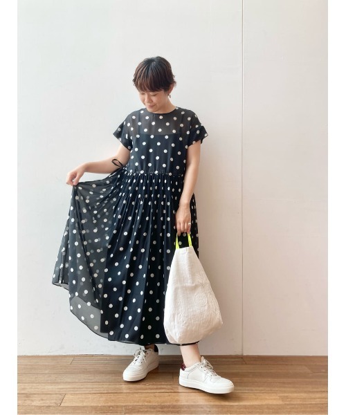 BEARDSLEY（ビアズリー）の「マジョリカプリーツワンピース（ワンピース・レディース・ブラック・FREE）」の18枚目の写真