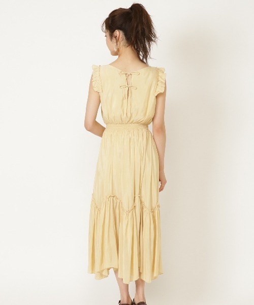 WILLSELECTION（ウィルセレクション）の「シャイニーロングワンピース（ワンピース・レディース・ブラック/イエロー/ラベンダー・SMALL/MEDIUM）」の22枚目の写真