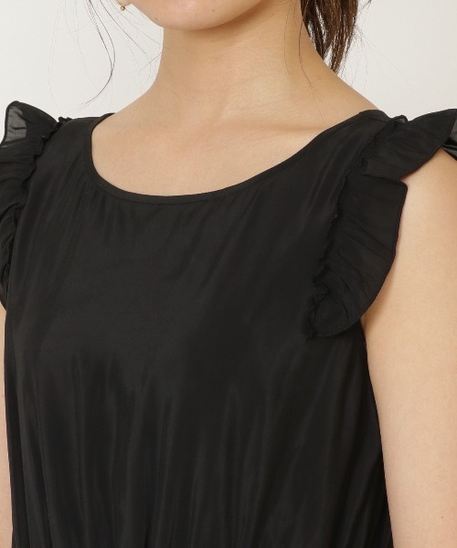 WILLSELECTION（ウィルセレクション）の「シャイニーロングワンピース（ワンピース・レディース・ブラック/イエロー/ラベンダー・SMALL/MEDIUM）」の15枚目の写真