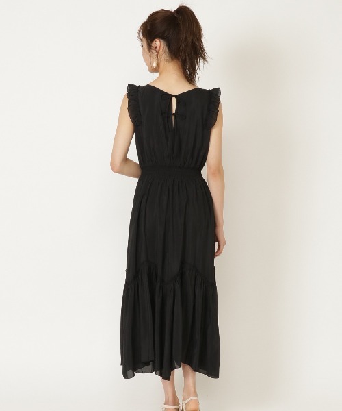 WILLSELECTION（ウィルセレクション）の「シャイニーロングワンピース（ワンピース・レディース・ブラック/イエロー/ラベンダー・SMALL/MEDIUM）」の10枚目の写真