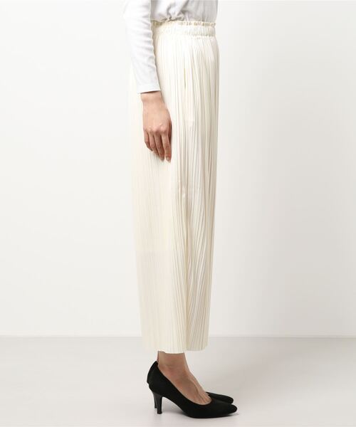 HONEYSUCKLE ROSE（ハニーサックルローズ）の「【HONEYSUCKLE ROSE】プリーツスカート（スカート・レディース・ブルー/ライトベージュ/ブラック・M/L）」の4枚目の写真