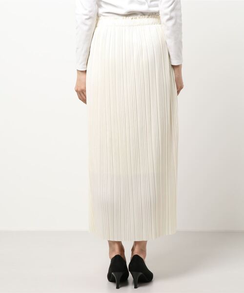 HONEYSUCKLE ROSE（ハニーサックルローズ）の「【HONEYSUCKLE ROSE】プリーツスカート（スカート・レディース・ブルー/ライトベージュ/ブラック・M/L）」の5枚目の写真