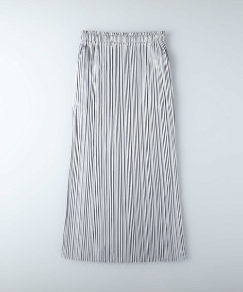 HONEYSUCKLE ROSE（ハニーサックルローズ）の「【HONEYSUCKLE ROSE】プリーツスカート（スカート・レディース・ブルー/ライトベージュ/ブラック・M/L）」の10枚目の写真