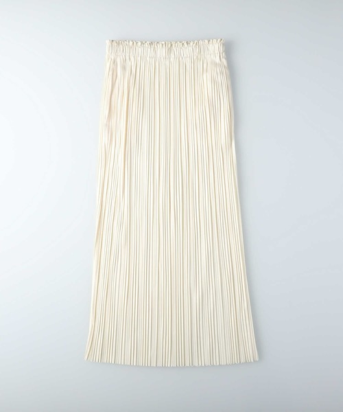 HONEYSUCKLE ROSE（ハニーサックルローズ）の「【HONEYSUCKLE ROSE】プリーツスカート（スカート・レディース・ブルー/ライトベージュ/ブラック・M/L）」の9枚目の写真