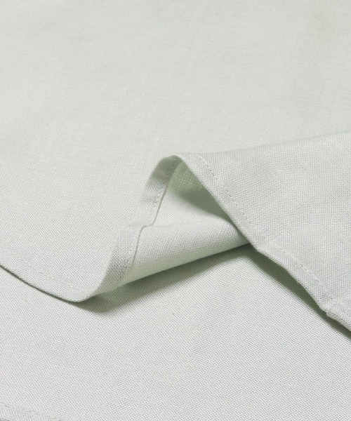 SENSE OF PLACE by URBAN RESEARCH（センスオブプレイスバイアーバンリサーチ）の「リネンレーヨンバンドカラーシャツ（シャツ/ブラウス・レディース・ライトベージュ/ライトカーキ/ブラック・ONE）」の9枚目の写真