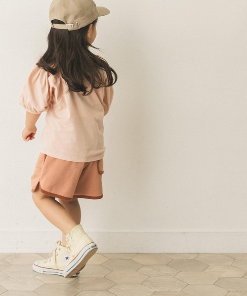 URBAN RESEARCH DOORS(アーバンリサーチドアーズ)の「裏毛パイピングショーツ(KIDS)(その他パンツ・キッズ・ブラウン/グリーン・90/120/105/135)」の5枚目の写真