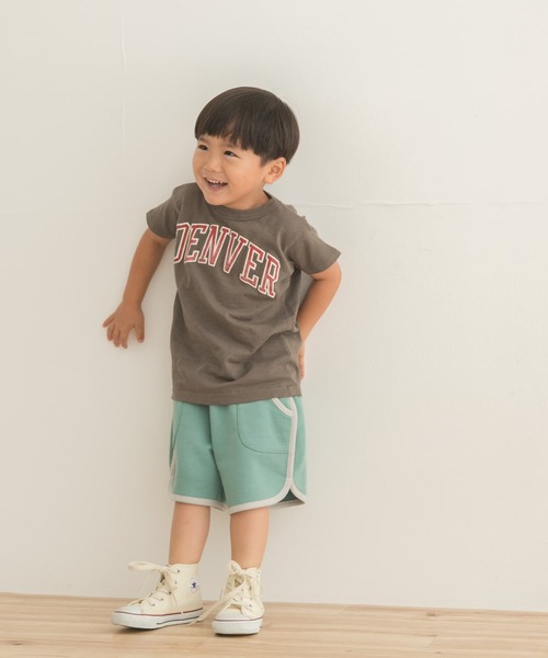URBAN RESEARCH DOORS(アーバンリサーチドアーズ)の「裏毛パイピングショーツ(KIDS)(その他パンツ・キッズ・ブラウン/グリーン・90/120/105/135)」の12枚目の写真