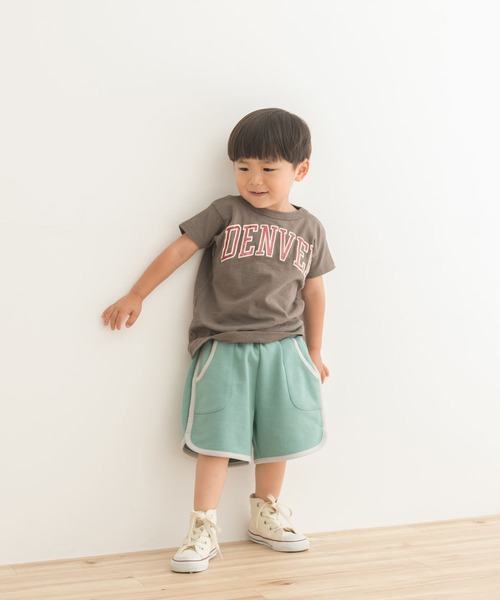 URBAN RESEARCH DOORS(アーバンリサーチドアーズ)の「裏毛パイピングショーツ(KIDS)(その他パンツ・キッズ・ブラウン/グリーン・90/120/105/135)」の13枚目の写真