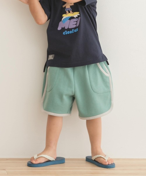 URBAN RESEARCH DOORS(アーバンリサーチドアーズ)の「裏毛パイピングショーツ(KIDS)(その他パンツ・キッズ・ブラウン/グリーン・90/120/105/135)」の15枚目の写真