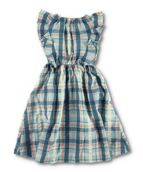 RADCHAP（ラッドチャップ）の「【ペア】マドラスチェックワンピース（ワンピース・キッズ・ブルー/オレンジ・100cm/110cm/90cm/120cm/130cm/140cm/150cm）」の17枚目の写真