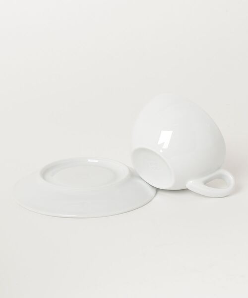 Maison Kitsune(メゾンキツネ)の「CUP&SAUCER MEDIUM(食器・メンズ・ホワイト・M)」の3枚目の写真