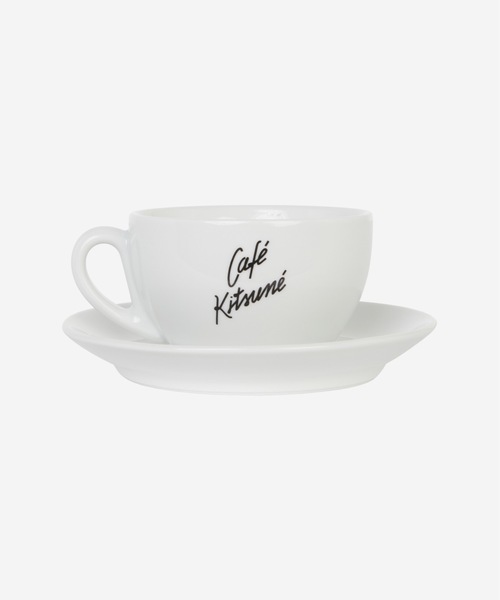 Maison Kitsune(メゾンキツネ)の「CUP&SAUCER MEDIUM(食器・メンズ・ホワイト・M)」の1枚目の写真